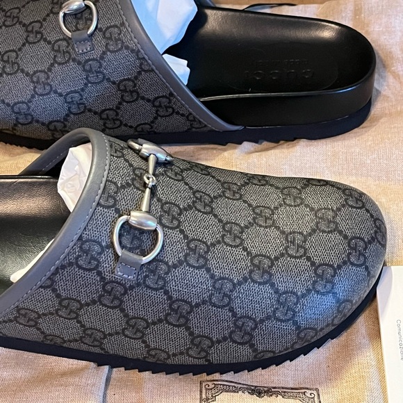 Gucci Men’s GG Mule With Horsebit size 9 G / 9.5 US - Picture 9 of 10